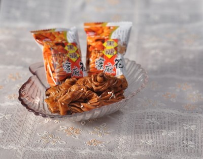 黑糖蜜麻花 散裝糕點(diǎn)中的蜜意經(jīng)典，休閑食品招商新寵